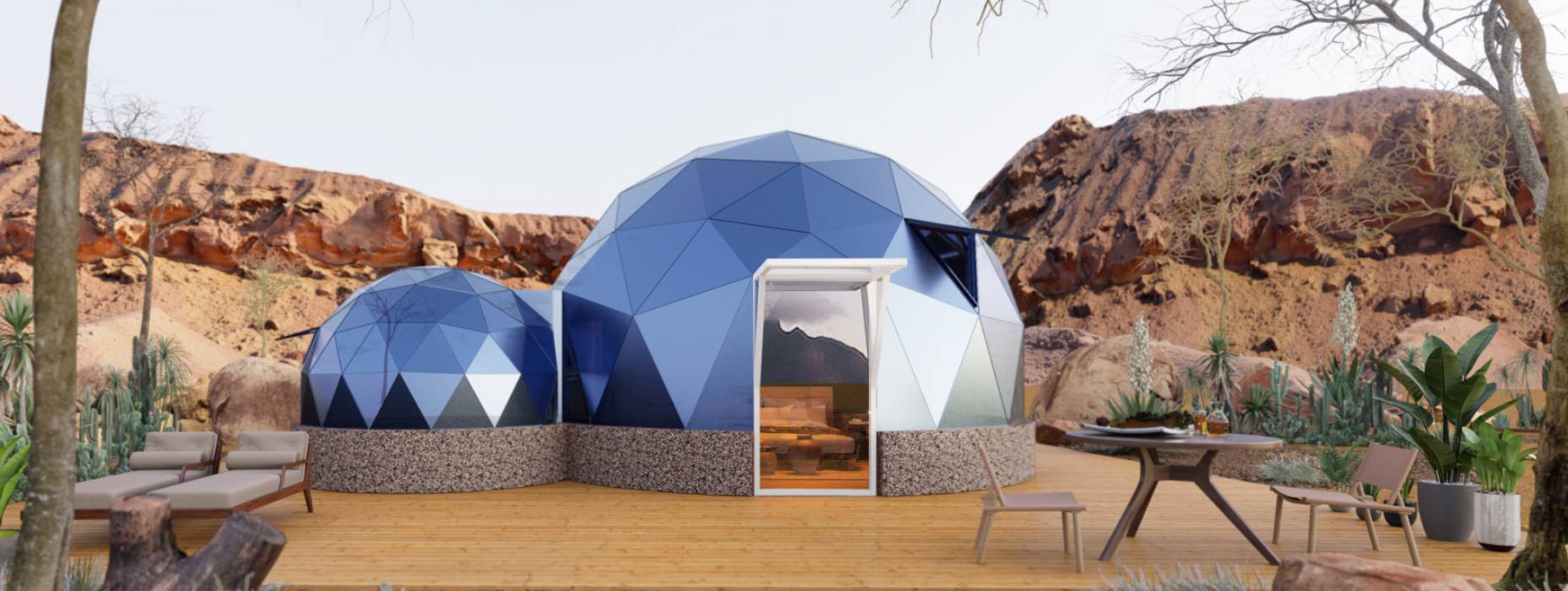 泰兴市球形智能光伏玻璃星空房